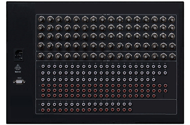 64進(jìn)16出AV矩陣