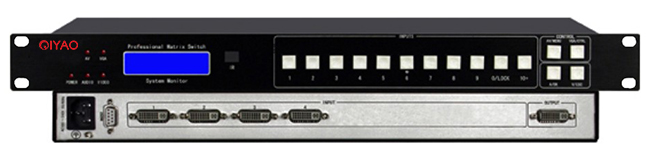 自動4進(jìn)1出DVI切換器