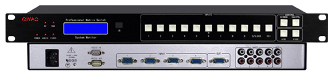 4進1出自動VGA加音頻切換器